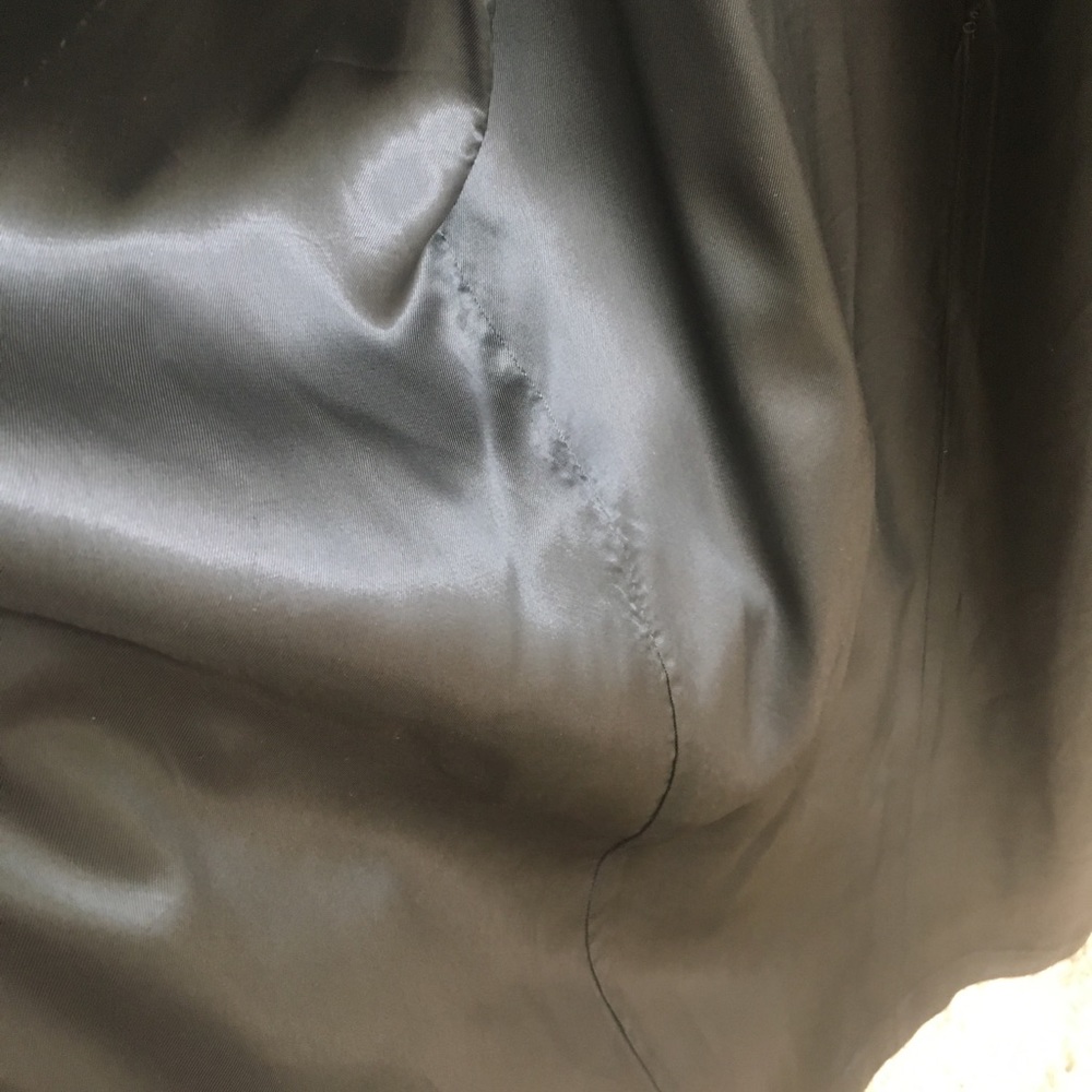 VINTAGE Black Coat Andrea Marin New York! - Picture 6 of 8